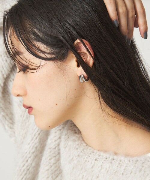 green label relaxing / グリーンレーベル リラクシング ピアス・イヤリング | 【WEB限定】メルティ プレート ピアス | 詳細7