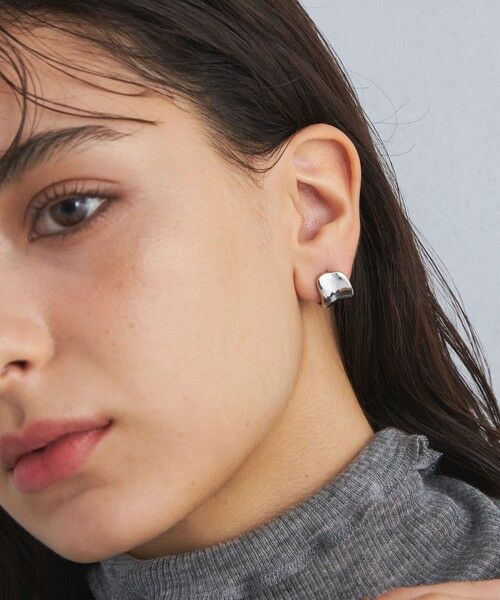 green label relaxing / グリーンレーベル リラクシング ピアス・イヤリング | 【WEB限定】メルティ プレート ピアス | 詳細9