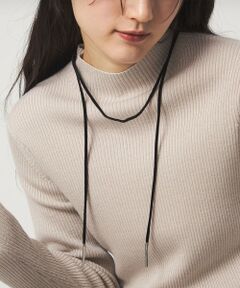 green label relaxing / グリーンレーベル リラクシング ネックレス・ペンダント・チョーカー | 起毛コード＆バー ネックレス