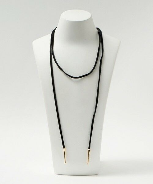 green label relaxing / グリーンレーベル リラクシング ネックレス・ペンダント・チョーカー | 起毛コード＆バー ネックレス | 詳細7