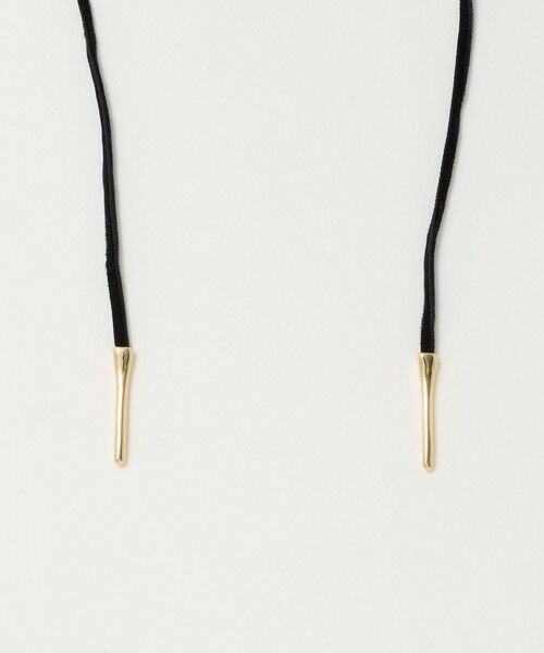 green label relaxing / グリーンレーベル リラクシング ネックレス・ペンダント・チョーカー | 起毛コード＆バー ネックレス | 詳細5