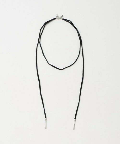 green label relaxing / グリーンレーベル リラクシング ネックレス・ペンダント・チョーカー | 起毛コード＆バー ネックレス | 詳細9