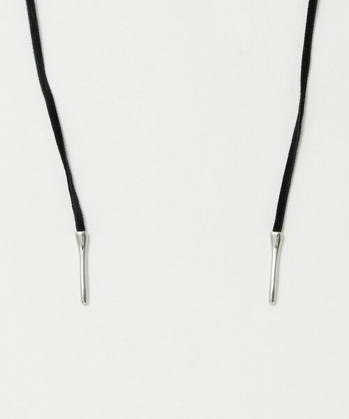 green label relaxing / グリーンレーベル リラクシング ネックレス・ペンダント・チョーカー | 起毛コード＆バー ネックレス | 詳細10