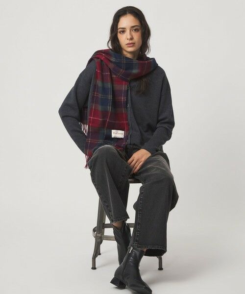 green label relaxing / グリーンレーベル リラクシング マフラー・ショール・スヌード・ストール | 【国内EXCLUSIVE】＜Barbour＞タータンチェック マフラー | 詳細5