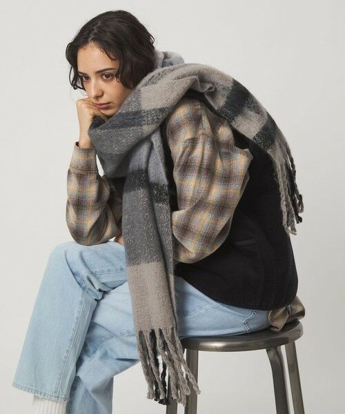 green label relaxing / グリーンレーベル リラクシング マフラー・ショール・スヌード・ストール | ＜Barbour＞タータンチェック マフラー | 詳細8