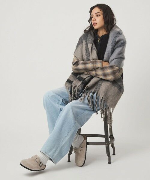 green label relaxing / グリーンレーベル リラクシング マフラー・ショール・スヌード・ストール | ＜Barbour＞タータンチェック マフラー | 詳細9