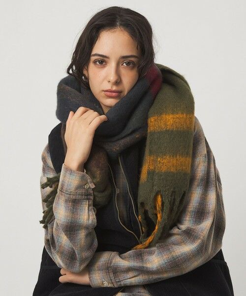 green label relaxing / グリーンレーベル リラクシング マフラー・ショール・スヌード・ストール | ＜Barbour＞タータンチェック マフラー | 詳細13