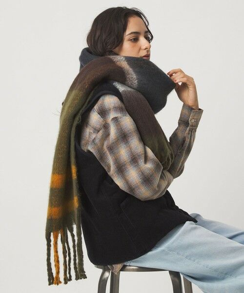 green label relaxing / グリーンレーベル リラクシング マフラー・ショール・スヌード・ストール | ＜Barbour＞タータンチェック マフラー | 詳細14