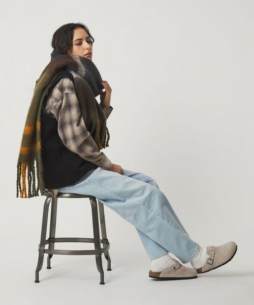 green label relaxing / グリーンレーベル リラクシング マフラー・ショール・スヌード・ストール | ＜Barbour＞タータンチェック マフラー | 詳細15