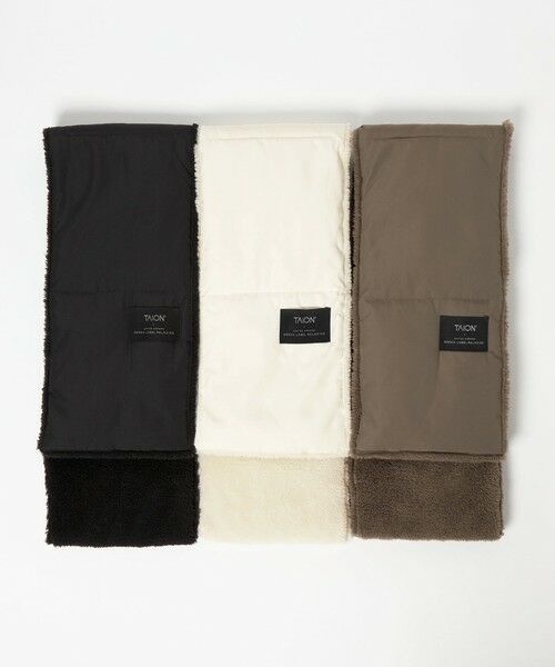 green label relaxing / グリーンレーベル リラクシング マフラー・ショール・スヌード・ストール | 【別注】＜TAION＞ダウンボア マフラー | 詳細7