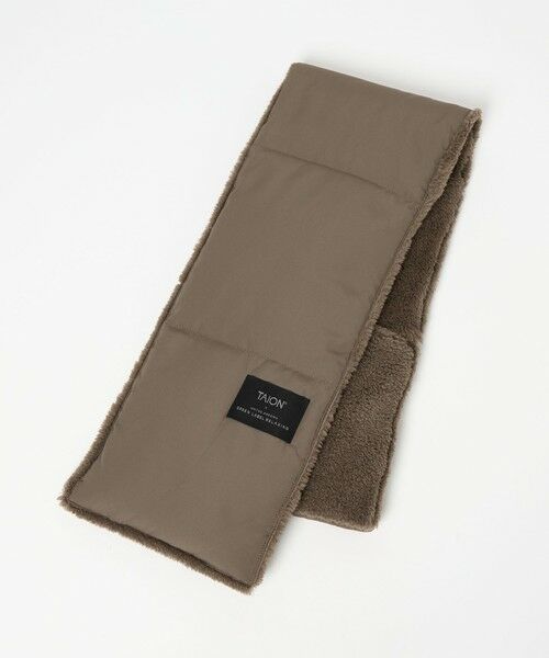 green label relaxing / グリーンレーベル リラクシング マフラー・ショール・スヌード・ストール | 【別注】＜TAION＞ダウンボア マフラー | 詳細17