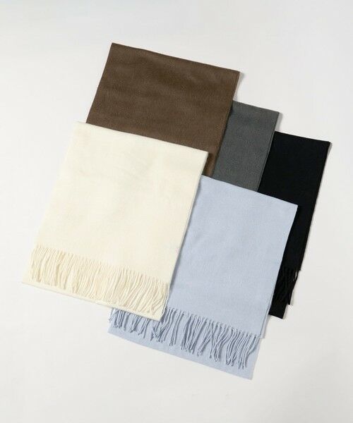 green label relaxing / グリーンレーベル リラクシング マフラー・ショール・スヌード・ストール | ウール 無地 マフラー / ストール | 詳細9
