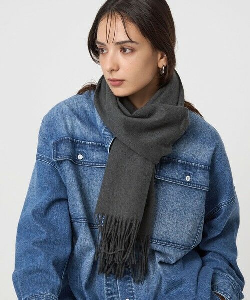 green label relaxing / グリーンレーベル リラクシング マフラー・ショール・スヌード・ストール | ウール 無地 マフラー / ストール | 詳細11