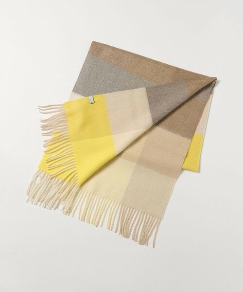 green label relaxing / グリーンレーベル リラクシング マフラー・ショール・スヌード・ストール | ウール 柄 ストール | 詳細2