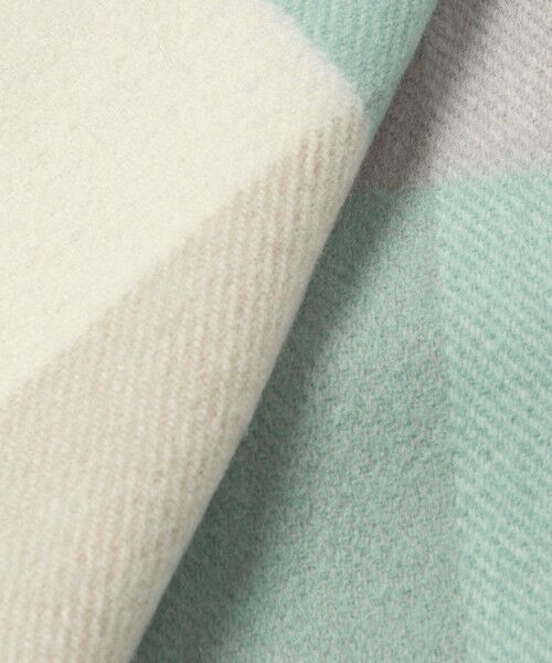 green label relaxing / グリーンレーベル リラクシング マフラー・ショール・スヌード・ストール | ウール 柄 ストール | 詳細11