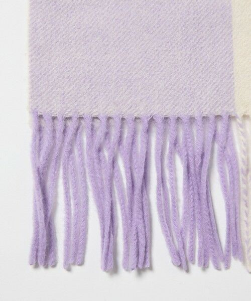 green label relaxing / グリーンレーベル リラクシング マフラー・ショール・スヌード・ストール | ウール 柄 ストール | 詳細21