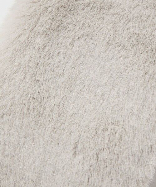 green label relaxing / グリーンレーベル リラクシング マフラー・ショール・スヌード・ストール | フェイクファー リバーシブル マフラー | 詳細10