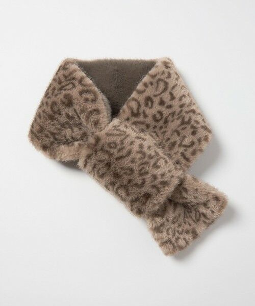 green label relaxing / グリーンレーベル リラクシング マフラー・ショール・スヌード・ストール | フェイクファー リバーシブル マフラー | 詳細22