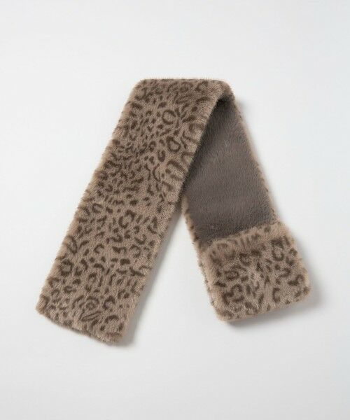 green label relaxing / グリーンレーベル リラクシング マフラー・ショール・スヌード・ストール | フェイクファー リバーシブル マフラー | 詳細23