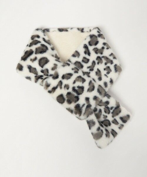 green label relaxing / グリーンレーベル リラクシング マフラー・ショール・スヌード・ストール | フェイクファー リバーシブル マフラー | 詳細26