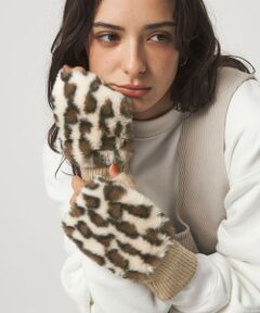 green label relaxing / グリーンレーベル リラクシング 手袋 | ＜VINCENT PRADIER＞ファーライク グローブ