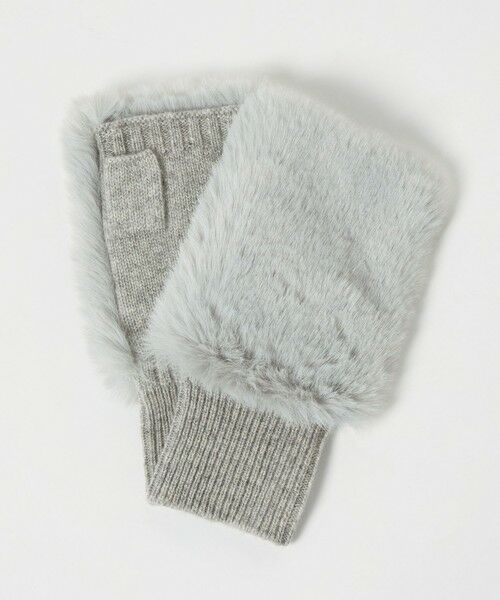 green label relaxing / グリーンレーベル リラクシング 手袋 | ＜VINCENT PRADIER＞ファーライク グローブ | 詳細3