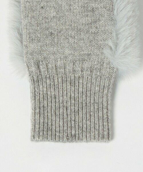 green label relaxing / グリーンレーベル リラクシング 手袋 | ＜VINCENT PRADIER＞ファーライク グローブ | 詳細4