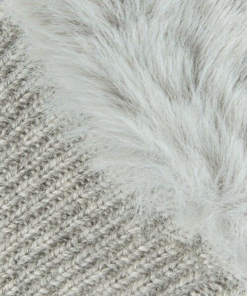 green label relaxing / グリーンレーベル リラクシング 手袋 | ＜VINCENT PRADIER＞ファーライク グローブ | 詳細5