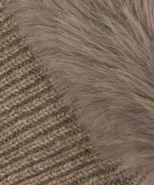 green label relaxing / グリーンレーベル リラクシング 手袋 | ＜VINCENT PRADIER＞ファーライク グローブ | 詳細17