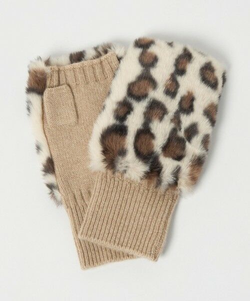 green label relaxing / グリーンレーベル リラクシング 手袋 | ＜VINCENT PRADIER＞ファーライク グローブ | 詳細19