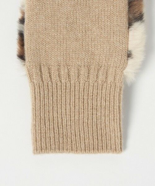 green label relaxing / グリーンレーベル リラクシング 手袋 | ＜VINCENT PRADIER＞ファーライク グローブ | 詳細20