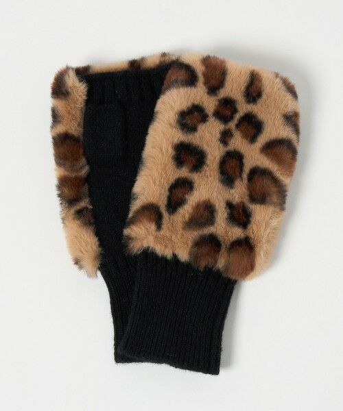 green label relaxing / グリーンレーベル リラクシング 手袋 | ＜VINCENT PRADIER＞ファーライク グローブ | 詳細26