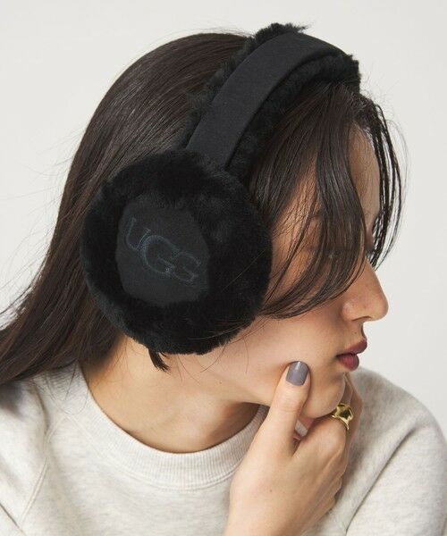 green label relaxing / グリーンレーベル リラクシング ネックウォーマー・イヤーマフ | ＜UGG＞ エンブロイダリー イヤマフ / イヤーマフ | 詳細1