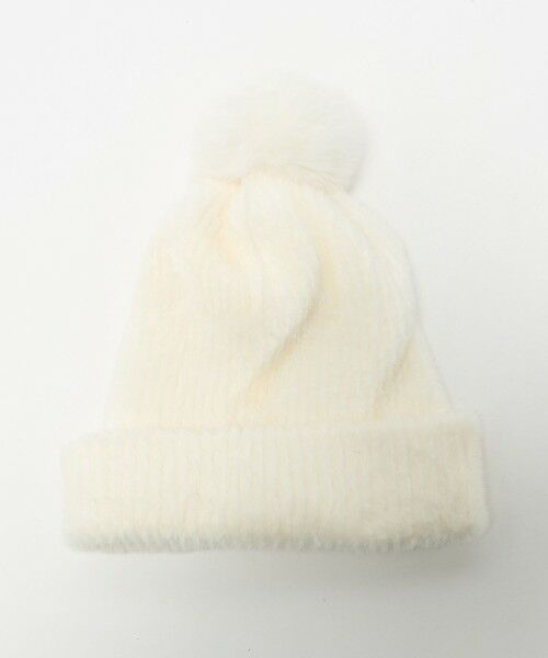 green label relaxing / グリーンレーベル リラクシング ニットキャップ | ニットシャギー ポンポンキャップ / ニットキャップ | 詳細3