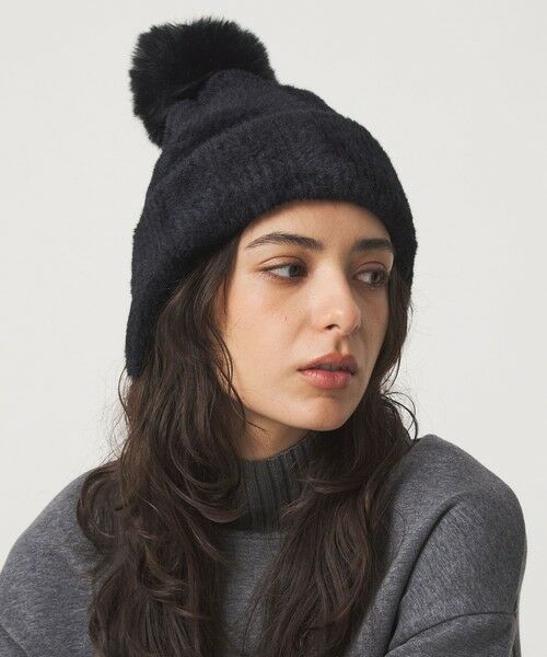 green label relaxing / グリーンレーベル リラクシング ニットキャップ | ニットシャギー ポンポンキャップ / ニットキャップ | 詳細6