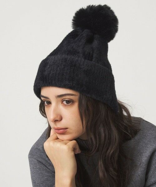 green label relaxing / グリーンレーベル リラクシング ニットキャップ | ニットシャギー ポンポンキャップ / ニットキャップ | 詳細7