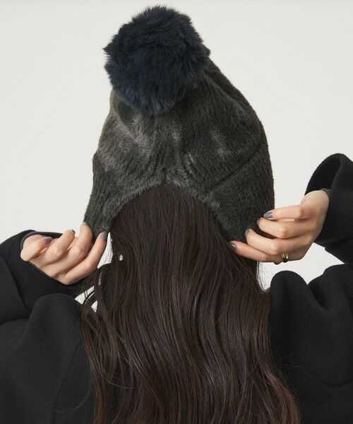 green label relaxing / グリーンレーベル リラクシング ニットキャップ | ニットシャギー ポンポンキャップ / ニットキャップ | 詳細13