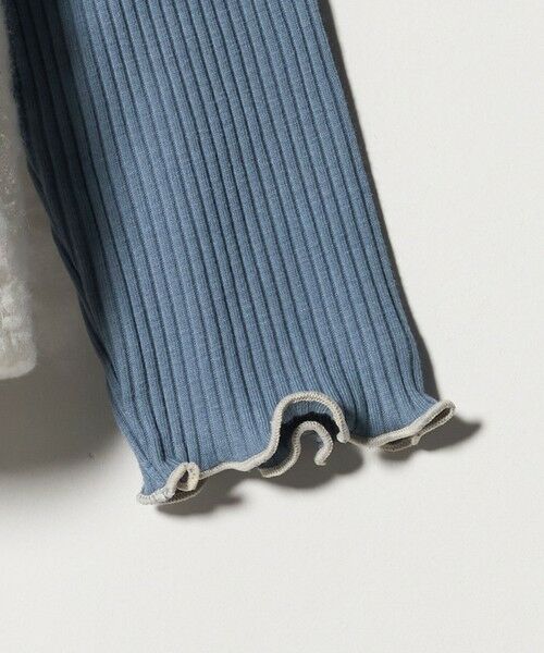 green label relaxing / グリーンレーベル リラクシング カットソー | 起毛レースキャミ×テレコロング Tシャツ セット / キッズ | 詳細22