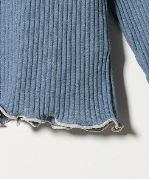 green label relaxing / グリーンレーベル リラクシング カットソー | 起毛レースキャミ×テレコロング Tシャツ セット / キッズ | 詳細28