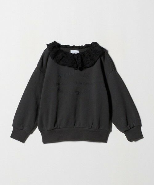 green label relaxing / グリーンレーベル リラクシング スウェット | レースエリ 裏毛プルオーバー / キッズ  100cm-160cm | 詳細7