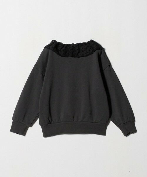 green label relaxing / グリーンレーベル リラクシング スウェット | レースエリ 裏毛プルオーバー / キッズ  100cm-160cm | 詳細8