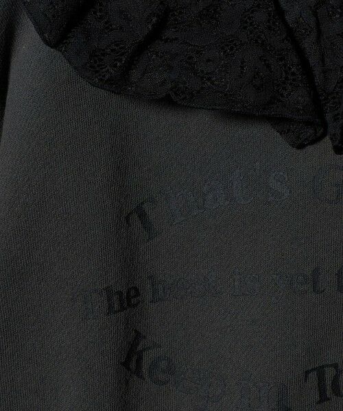 green label relaxing / グリーンレーベル リラクシング スウェット | レースエリ 裏毛プルオーバー / キッズ  100cm-160cm | 詳細13