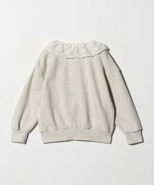 green label relaxing / グリーンレーベル リラクシング スウェット | レースエリ 裏毛プルオーバー / キッズ  100cm-160cm | 詳細24