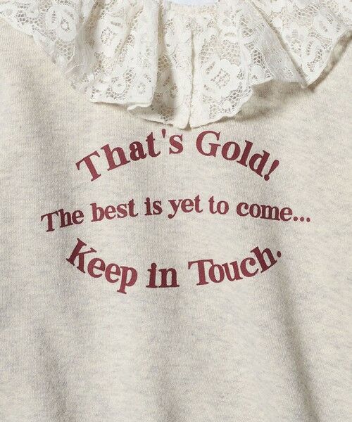 green label relaxing / グリーンレーベル リラクシング スウェット | レースエリ 裏毛プルオーバー / キッズ  100cm-160cm | 詳細26