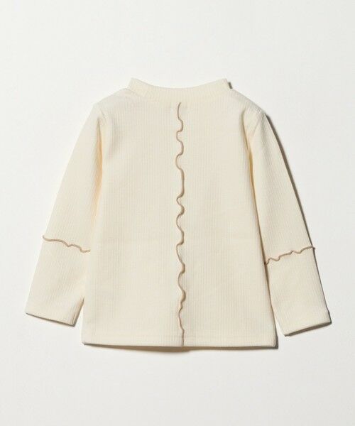 green label relaxing / グリーンレーベル リラクシング カットソー | 配色メロー起毛 テレコトップス / キッズ  100cm-160cm | 詳細6