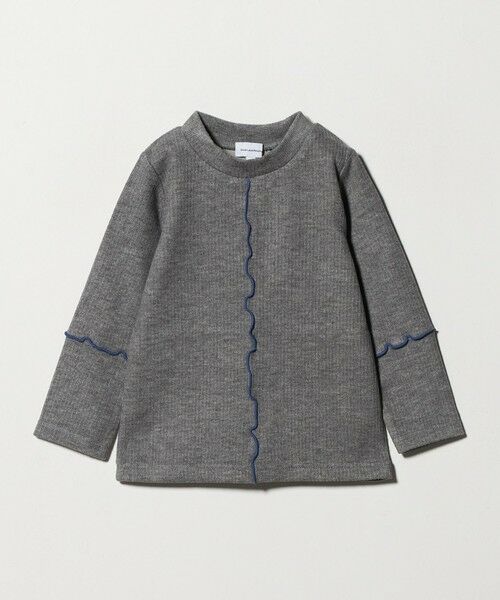 green label relaxing / グリーンレーベル リラクシング カットソー | 配色メロー起毛 テレコトップス / キッズ  100cm-160cm | 詳細15