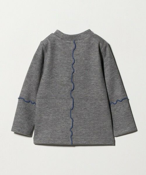 green label relaxing / グリーンレーベル リラクシング カットソー | 配色メロー起毛 テレコトップス / キッズ  100cm-160cm | 詳細16