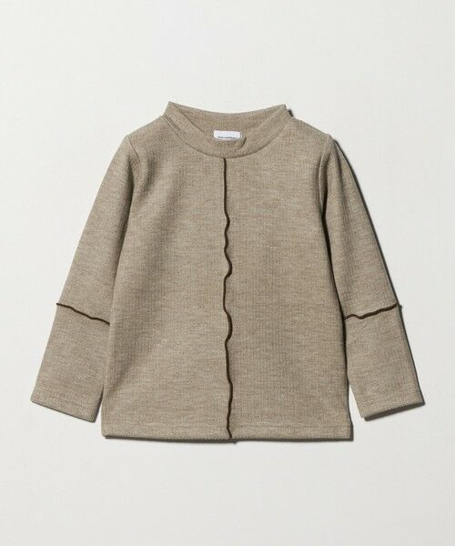 green label relaxing / グリーンレーベル リラクシング カットソー | 配色メロー起毛 テレコトップス / キッズ  100cm-160cm | 詳細22