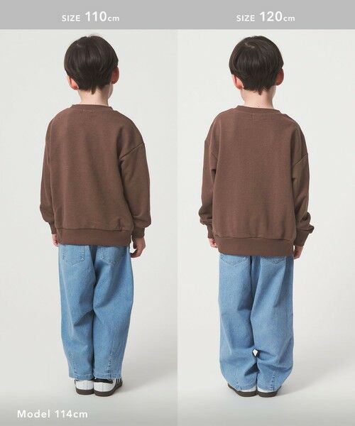 green label relaxing / グリーンレーベル リラクシング スウェット | 【WEB限定】裏毛 クルーネック プルオーバー / スウェット / トレーナー / キッズ 100cm-160cm | 詳細19