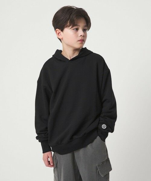 green label relaxing / グリーンレーベル リラクシング パーカー | 【WEB限定】裏毛 フード プルオーバー / スウェット / トレーナー / キッズ 100cm-160cm | 詳細1